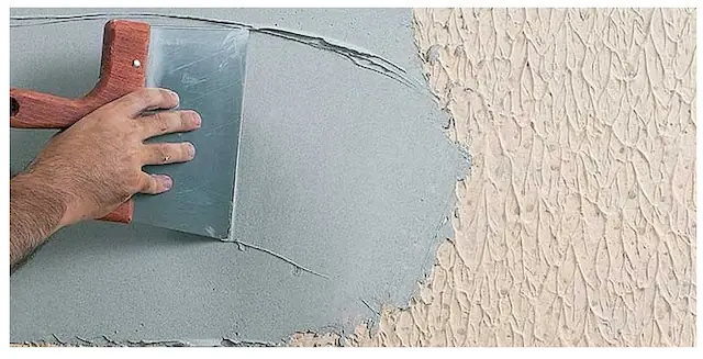 Pintura y alisado en vivienda
